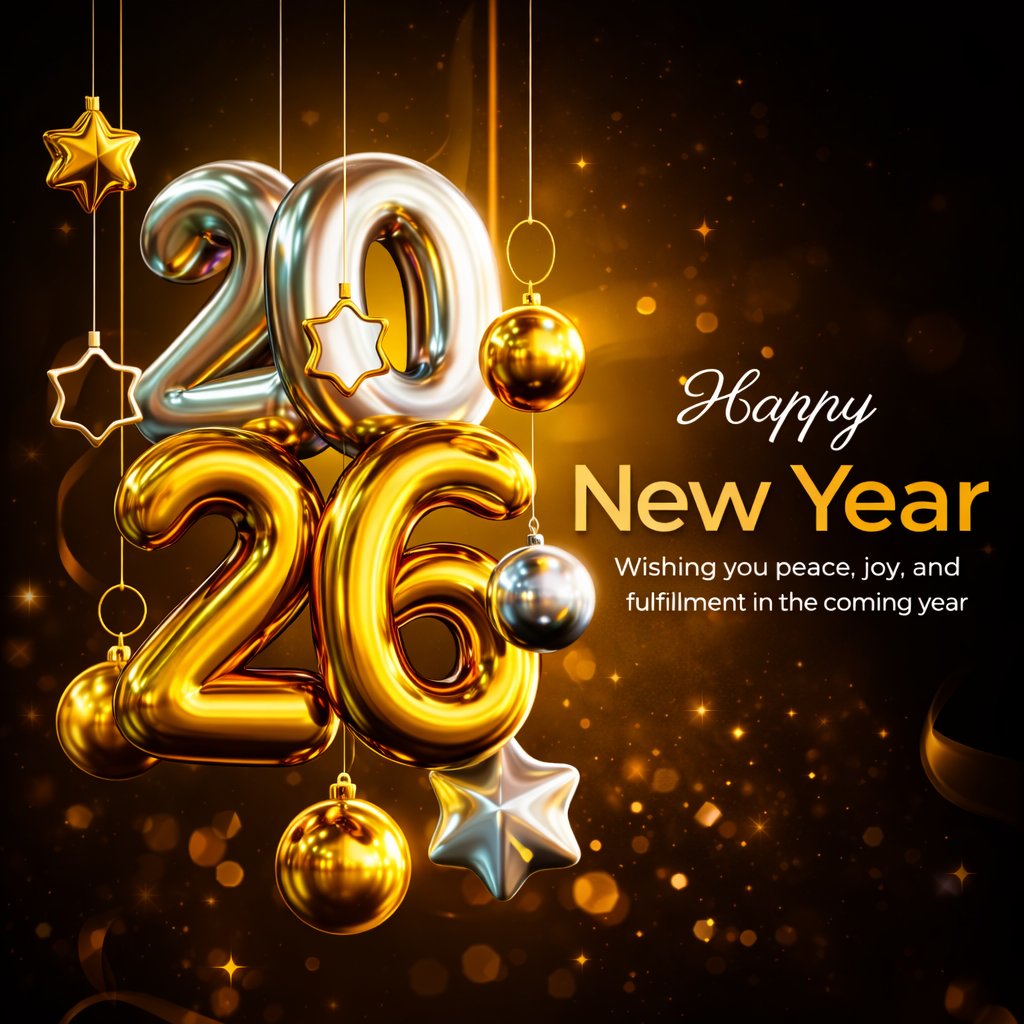 Farewell 2025, Hello 2026: Thank You for Trusting XJBMS—Wishing You Prosperity & Joy!