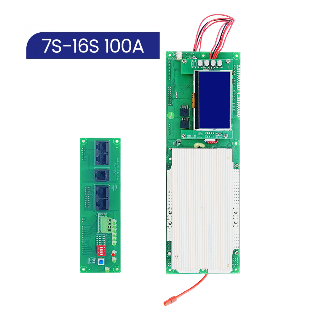 XJ-CN01 Smart 7S-16S 100A BMS with LCD Display ...