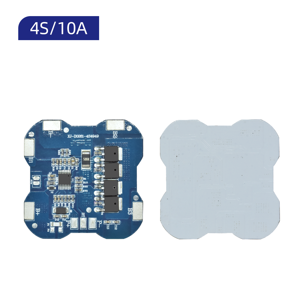 XJ-D026 4S 10A BMS Common Port Battery Protection Board with NTC Temp Protection