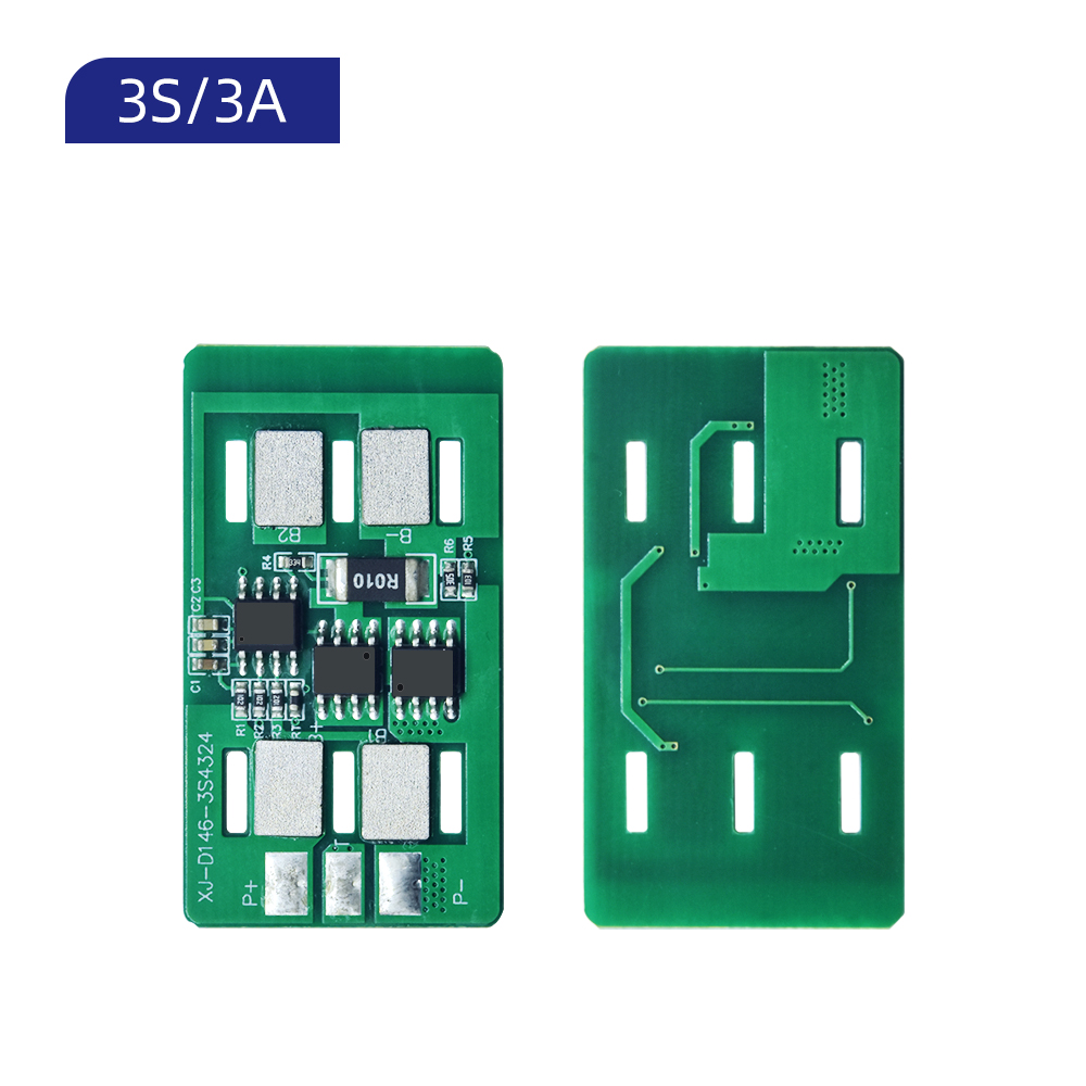 XJ-D146 3S 3A BMS for LifePO4 Li-ion Lithium Battery Protection Board with NTC