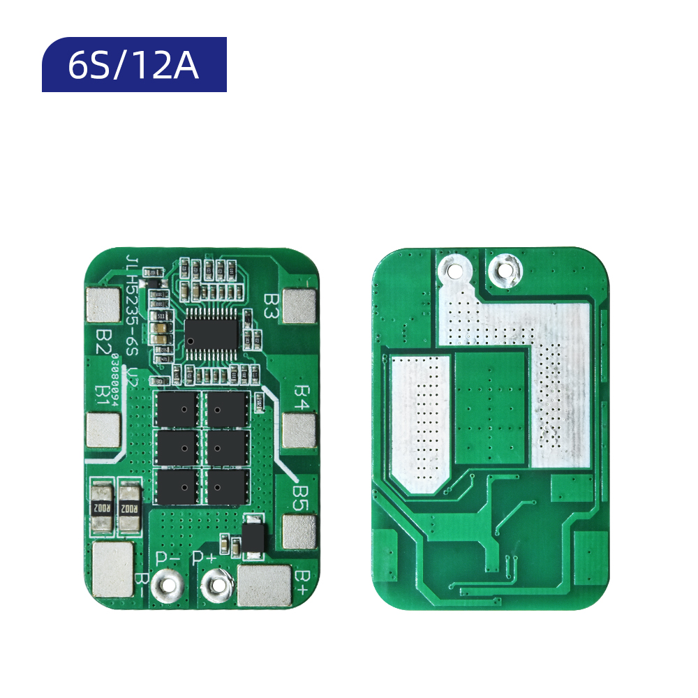 XJ-D174 6S 12A BMS Common Port for LifePO4 Li-ion Battery Protection Board