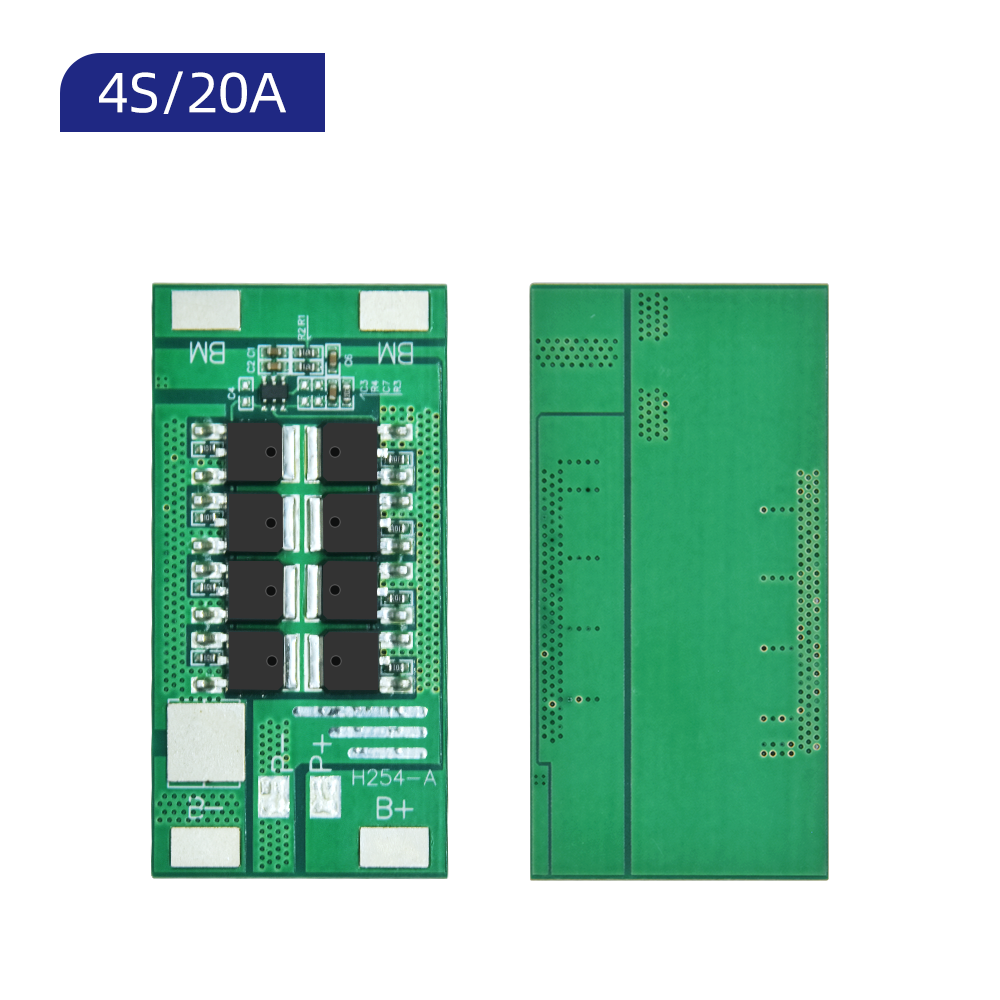 XJ-H254 4S 20A BMS Battery Protection Board for LifePO4 Li-ion Battery