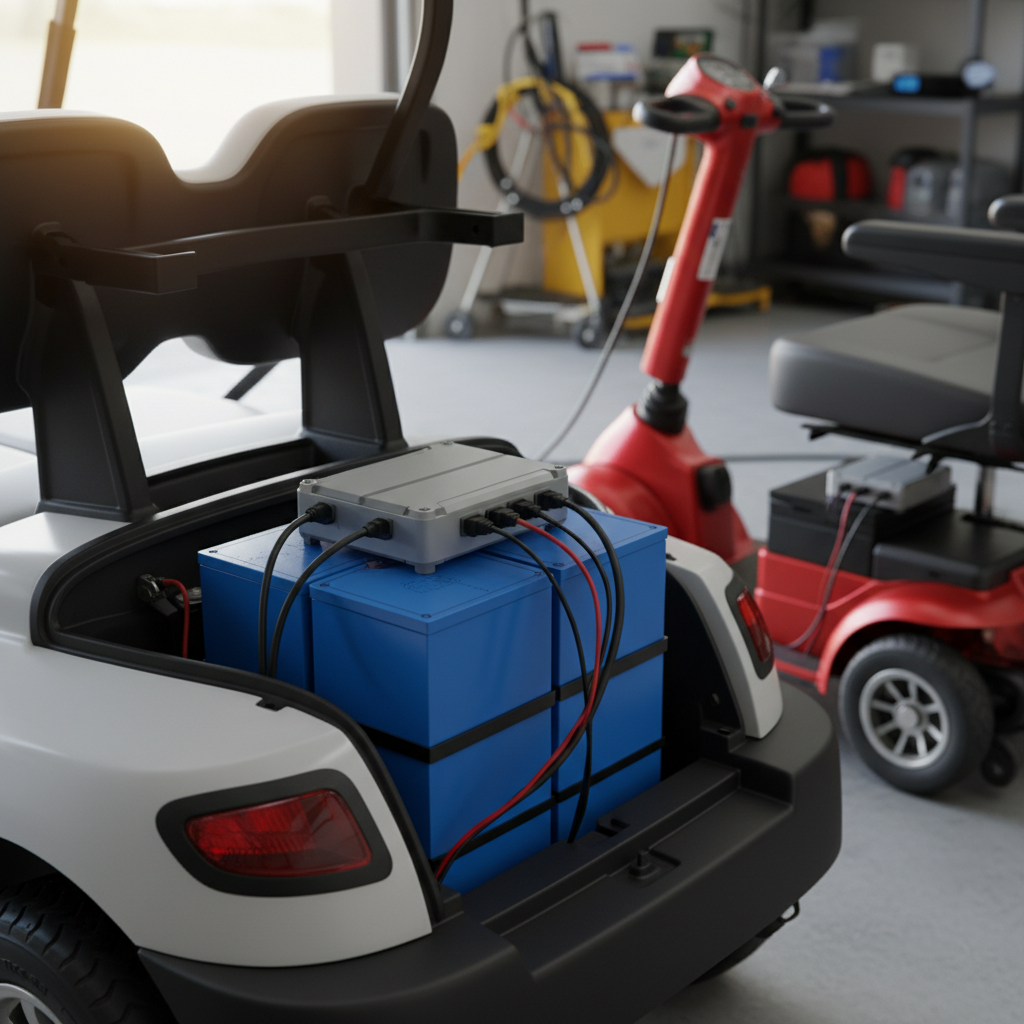 Wireless Bms For Low-Speed Electric Vehicles Like Golf Carts And Mobility Scooters