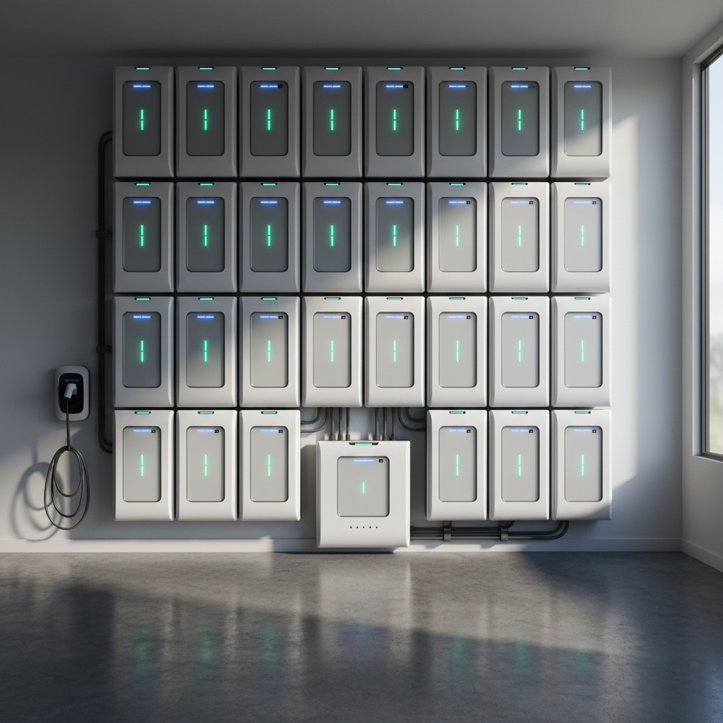 Bms Series For Residential Solar Battery Storage Walls