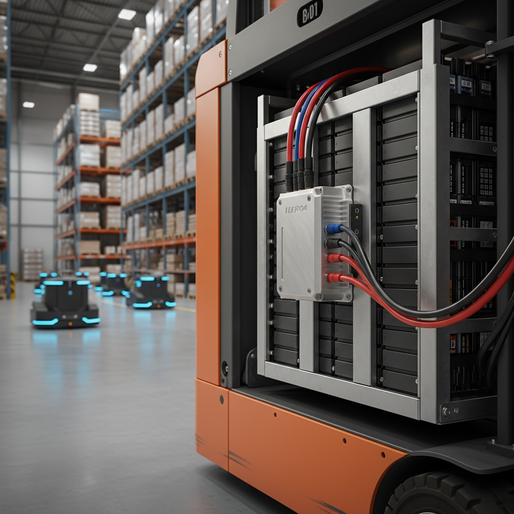 Lifepo4 Balancer For Heavy-Duty Electric Forklifts And Agvs In Logistics Warehouses