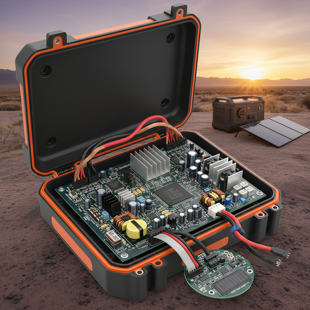 Li Ion Battery Management System For Portable Outdoor Power Stations And Solar Generators
