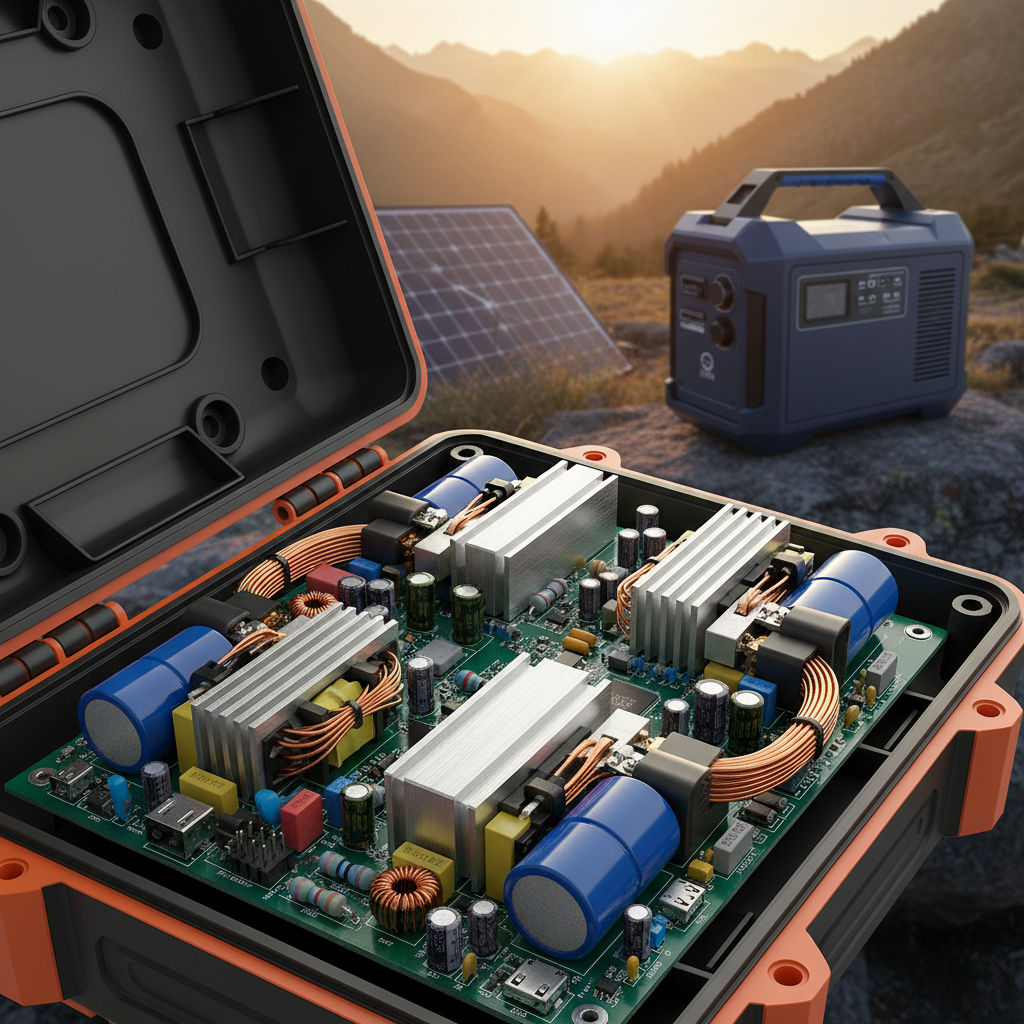 Energy Storage BMS For Portable Outdoor Power Stations And Solar Generators