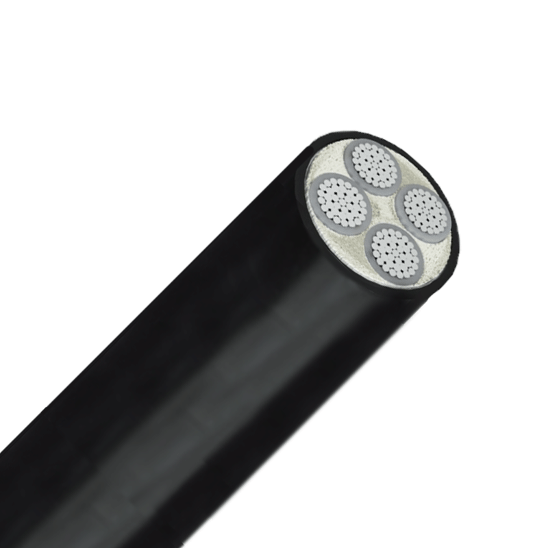 0.6/1KV 4 Core AL/XLPE/PVC Insulated Unarmoured Power Cable