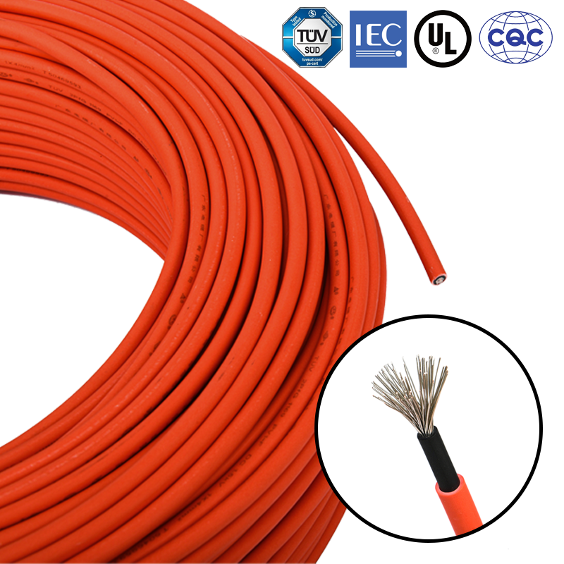 Solar Cable TUV EN 50618 H1Z2Z2-K China Manufacturer