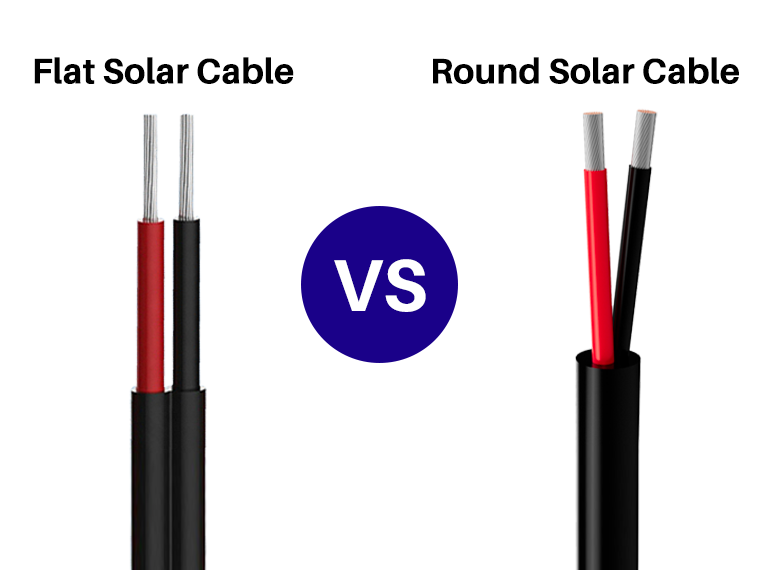 Flat Cables vs. Round Cables in Photovoltaic Systems: Which One to Choose?