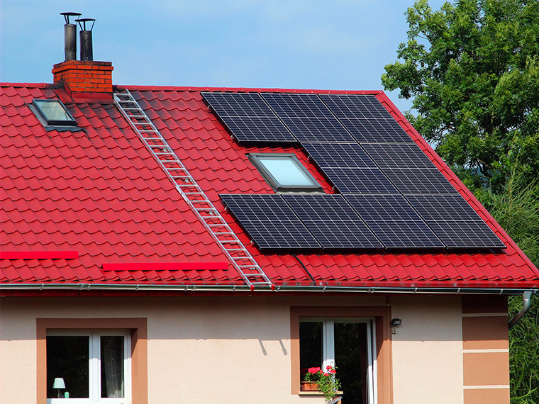 outdoor solar panels
