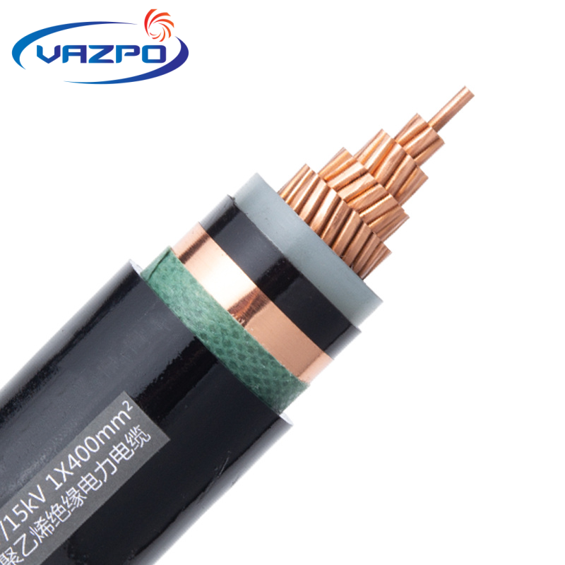 Medium Voltage Power Cable Cu/XLPE/CTS/PVC
