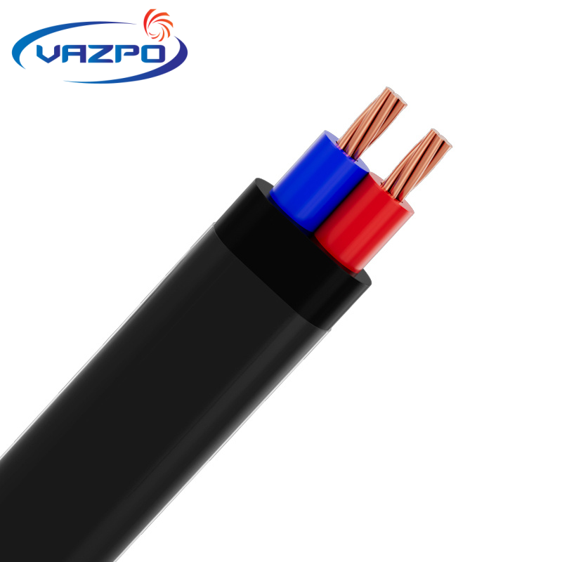 Nylon Sheet Copper Flat Electrical Cable