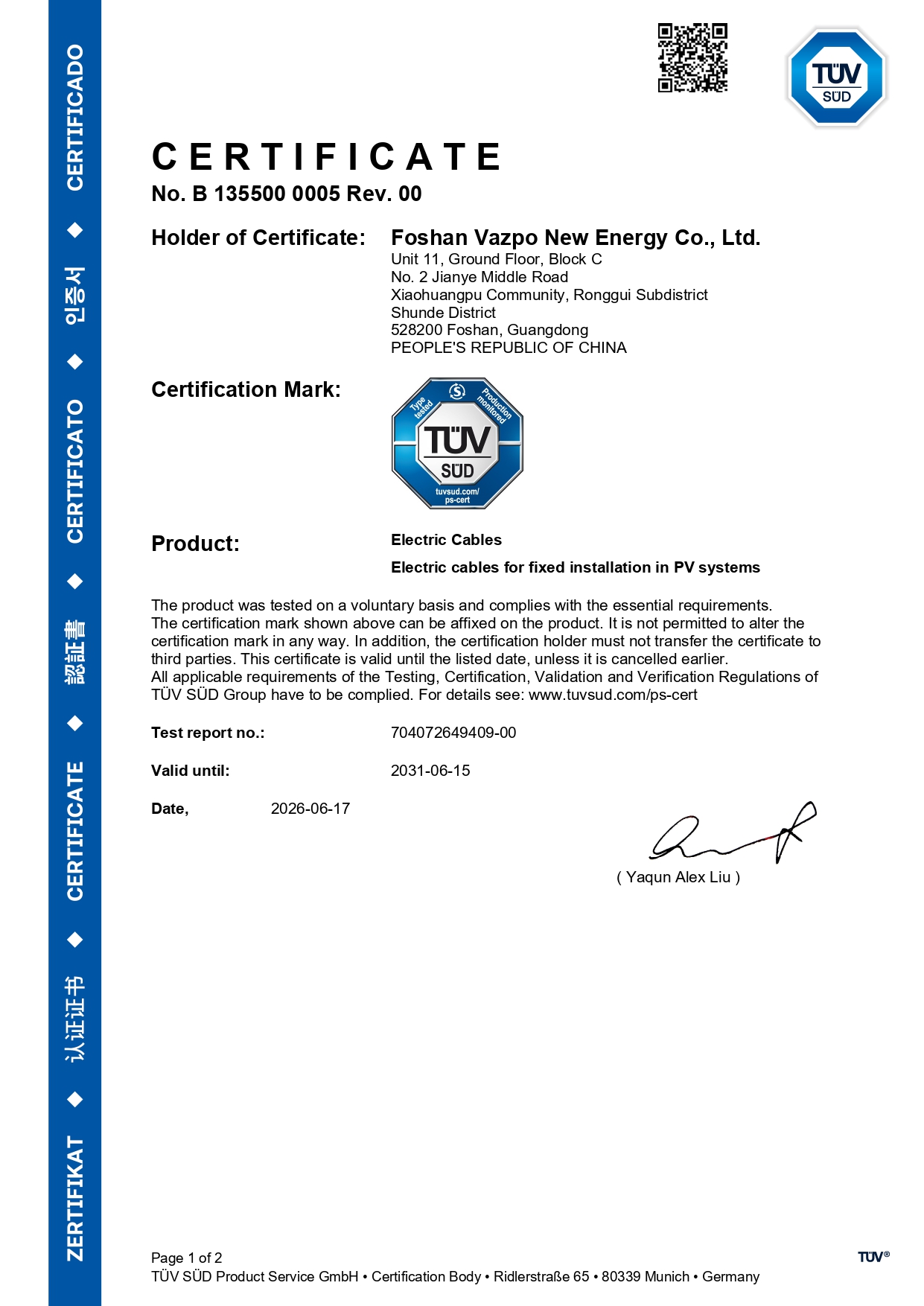 PV 1500DC-TCA TUV CERTIFICATION_page-0001