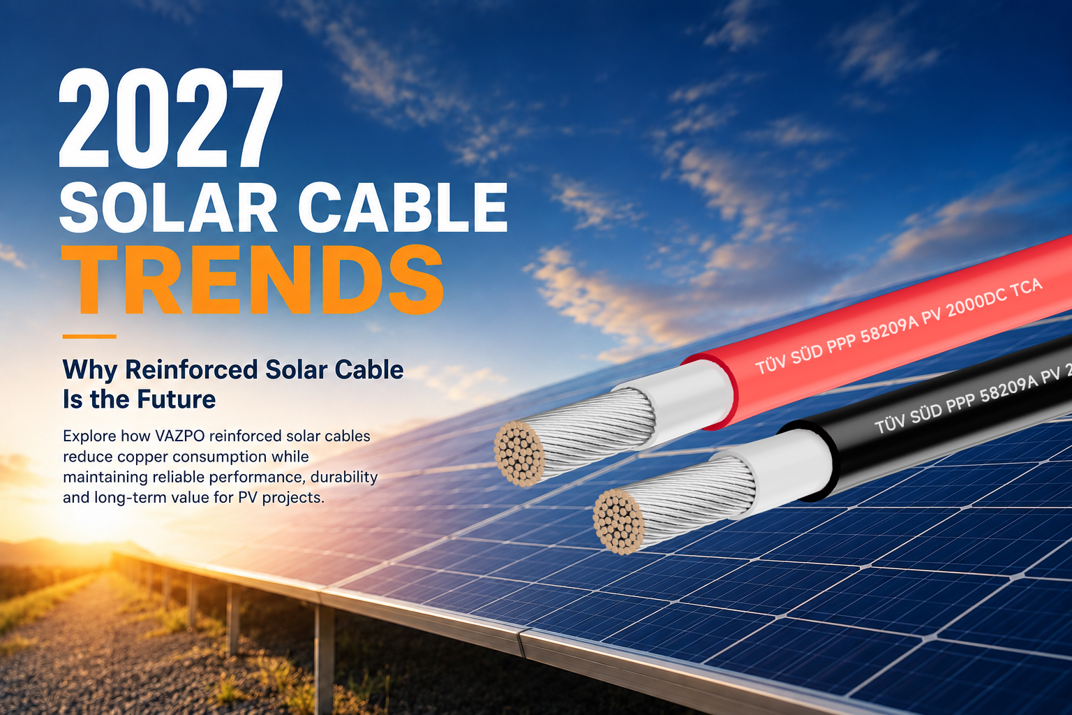 2027 Solar Cable Trends: The Future of Reinforced Solar Cable