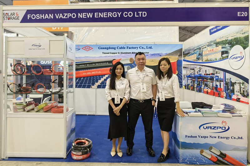Vazpo cable to be presented at solar & storage live vietnam 2024