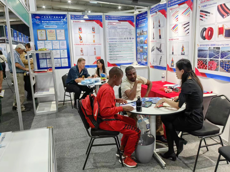 VAZPO Solar Cable Supplier Boosting South African Power Show 2023