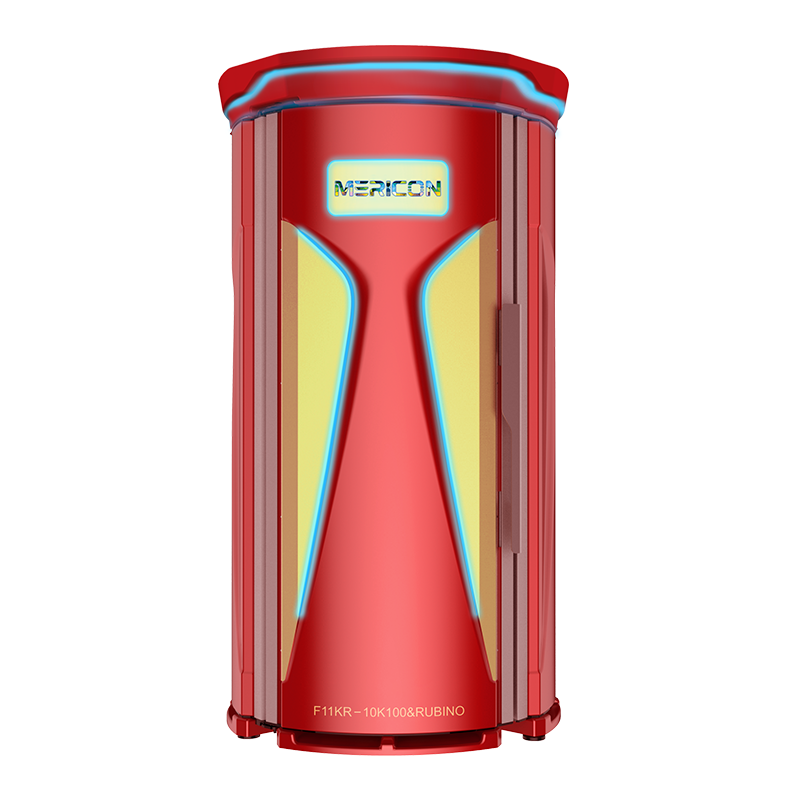Stand Up Tanning Bed F11KR Red