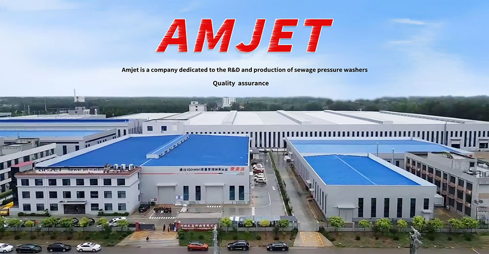 Machine de nettoyage de canalisations AMJET