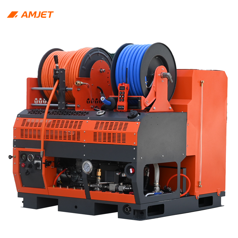 AMJET WS3040-Pro Sewer Drain Cleaner Machine