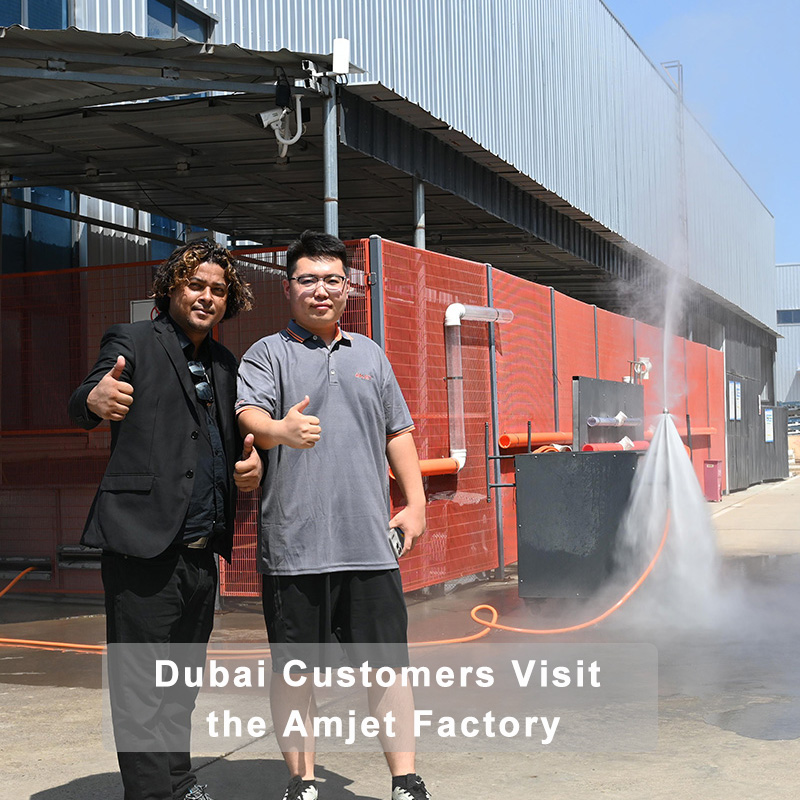 Dubai Client Impressed by DS15128 Drain Cleaner Machine During Factory Visit
