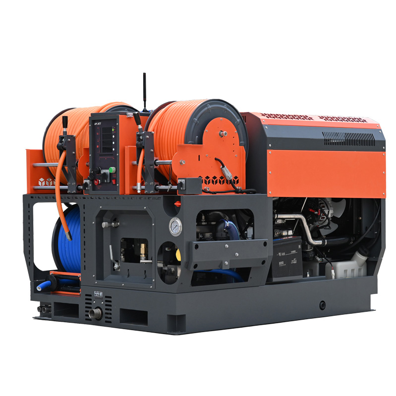 DSW3060 190HP 300Bar High Pressure Sewer Jetting Machine