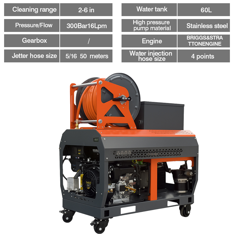 TS3016-Pro የፍሳሽ ማስወገጃ ማሽን ለሽያጭ ቀርቧል።jpg