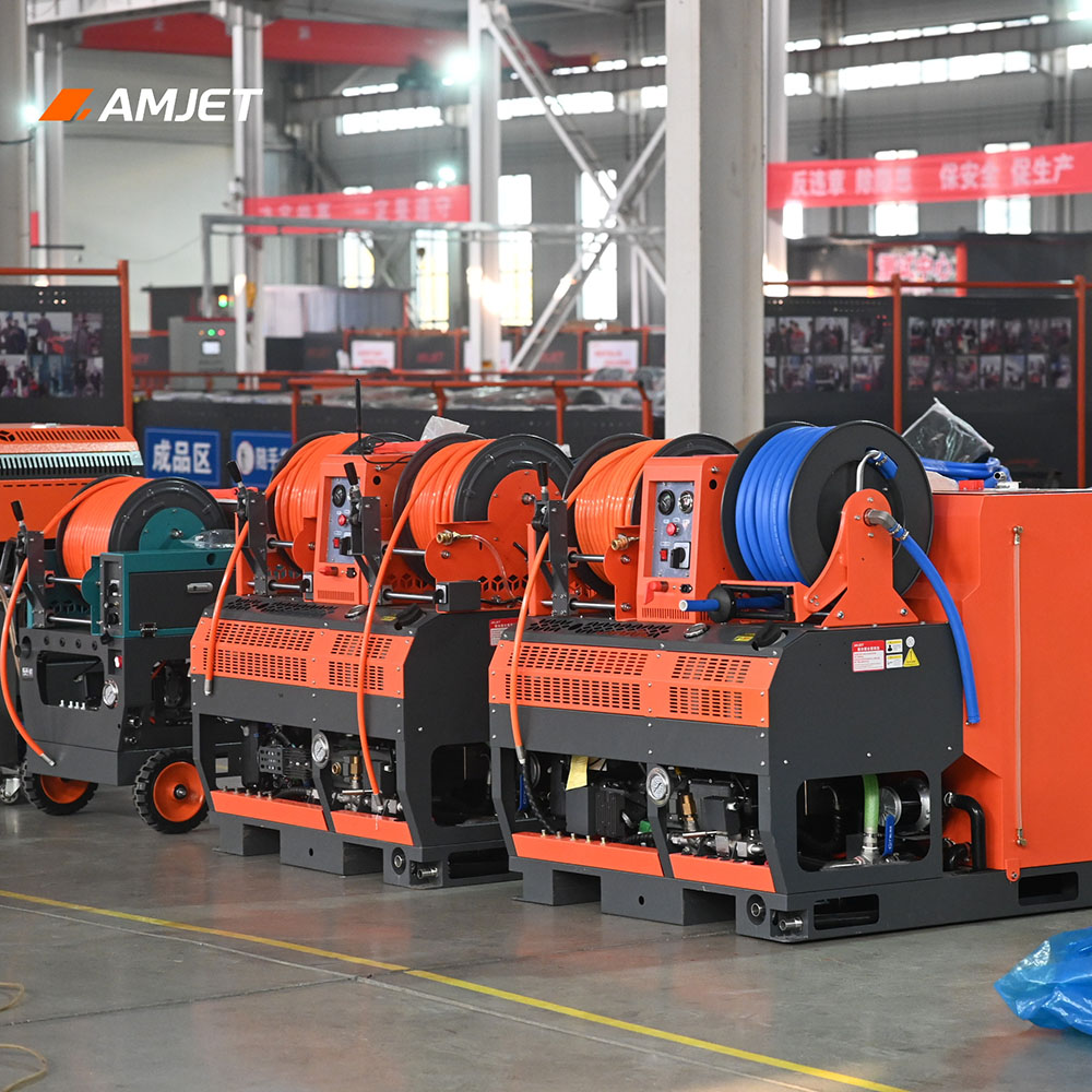 AMJET Ships Latest Batch of High Pressure Sewer Jetters to Global Clients