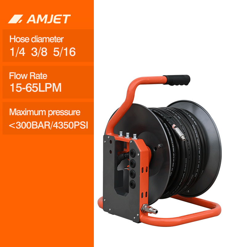 T1 Sewer Cleaning Hose Reel for High Pressure Jetting