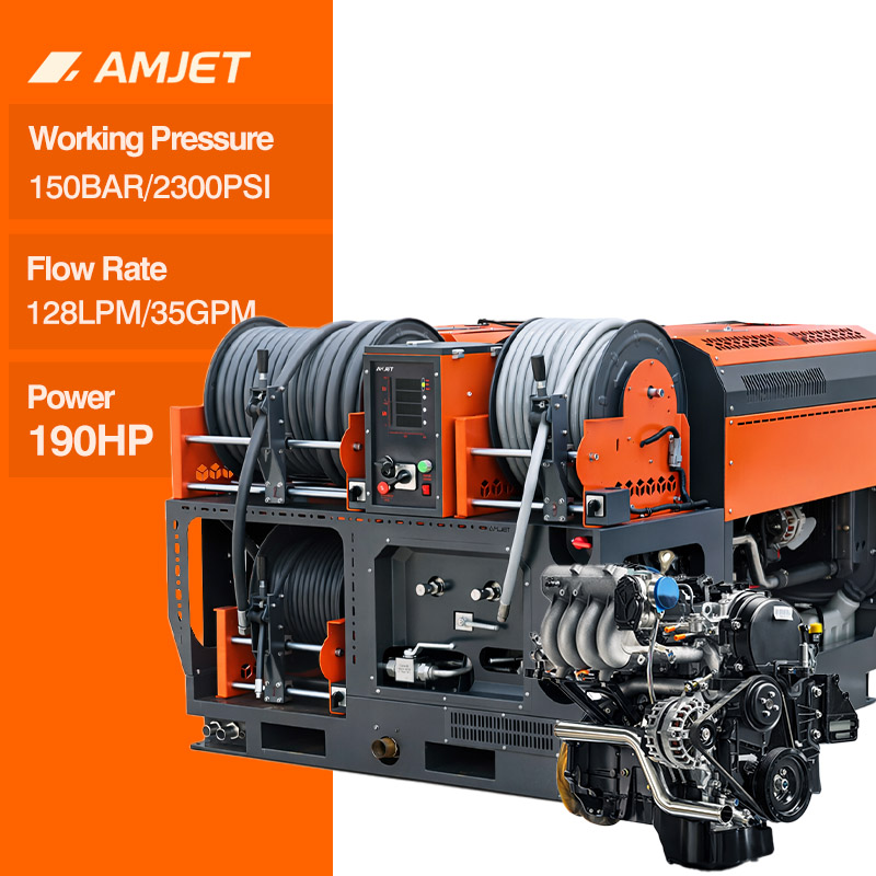 TS15128 2175psi High Pressure Drain Cleaning Machine