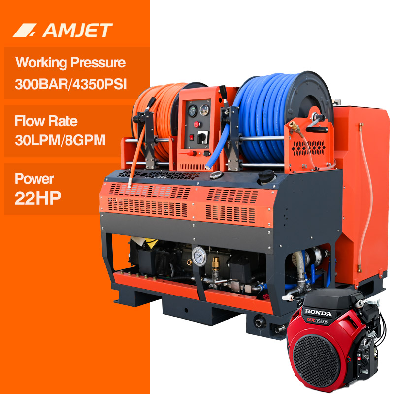 22HP 4350psi 30lpm Warrior Max series