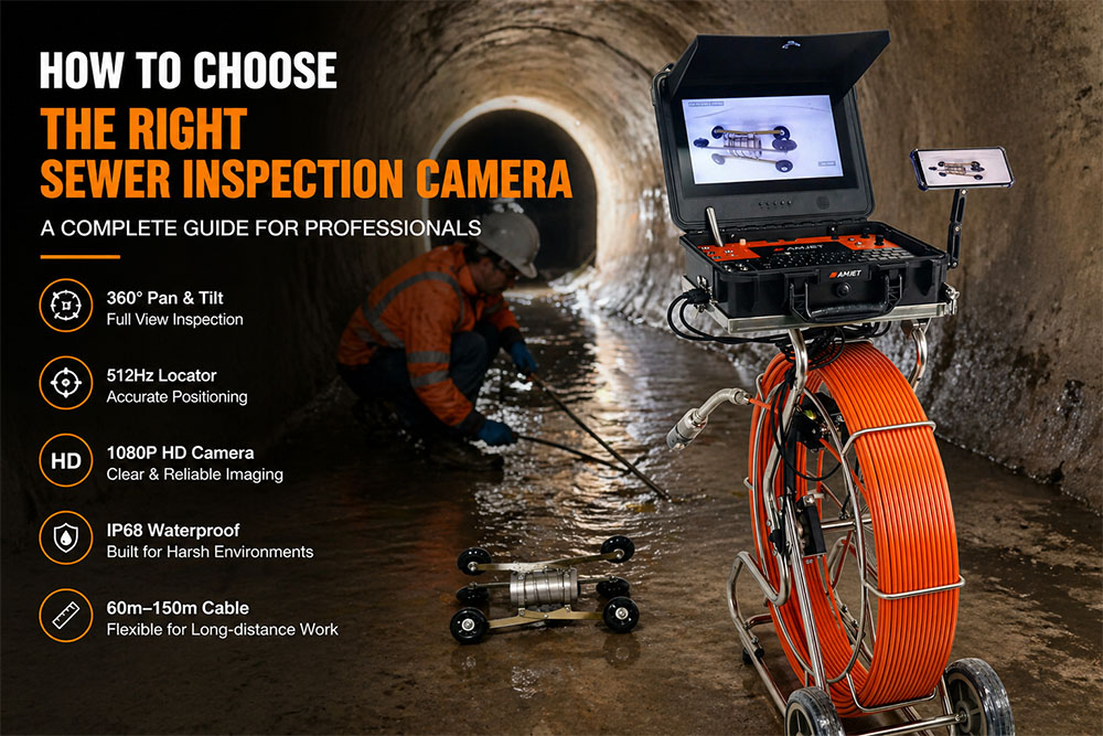 How to Choose the Right Sewer Inspection Camera for Your Needs