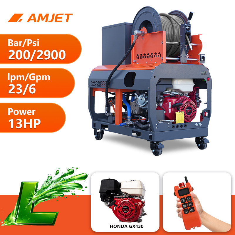 13HP TS2023-L Thunder Series Sewer Jetter