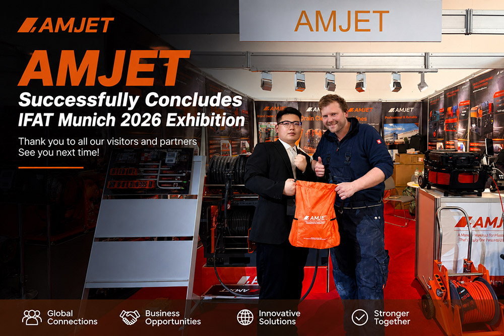 AMJET Successfully Concludes IFAT Munich 2026 Exhibition