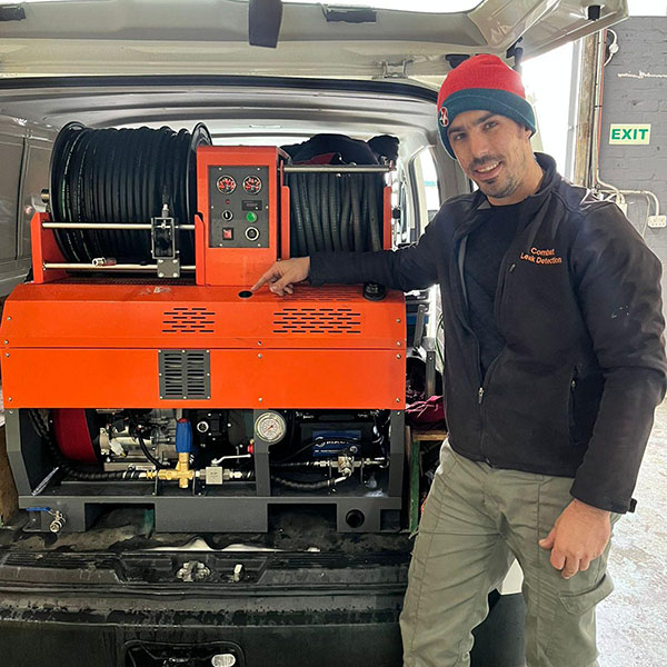 How a high-pressure jet can change the career of a plumber