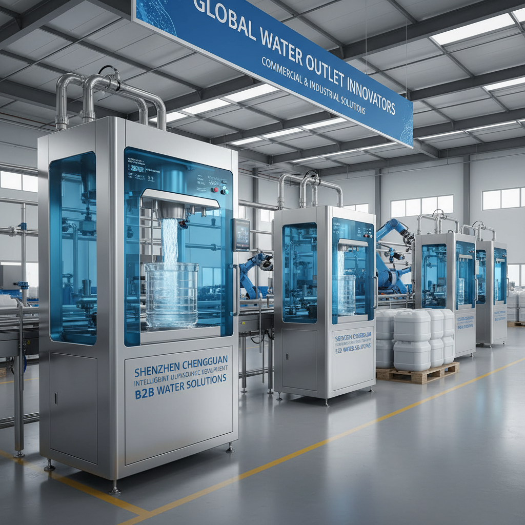 Water outlet machine