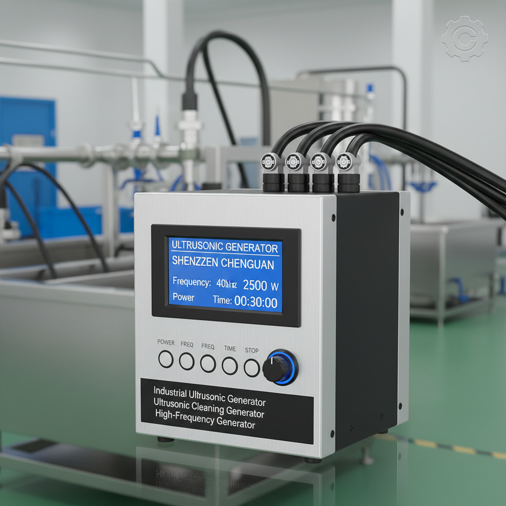 The ultrasonic generator