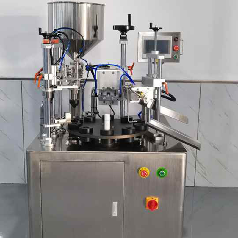 Ultrasonic multi-station turntable automatic filling and sealing machine (4)