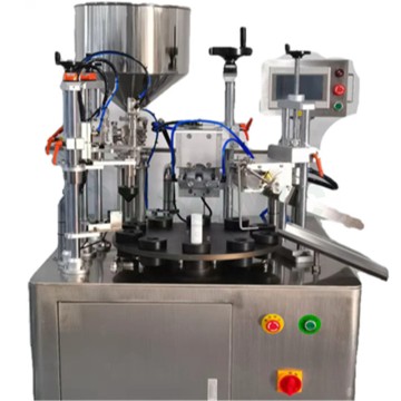 Ultrasonic multi-station turntable automatic filling and sealing machine