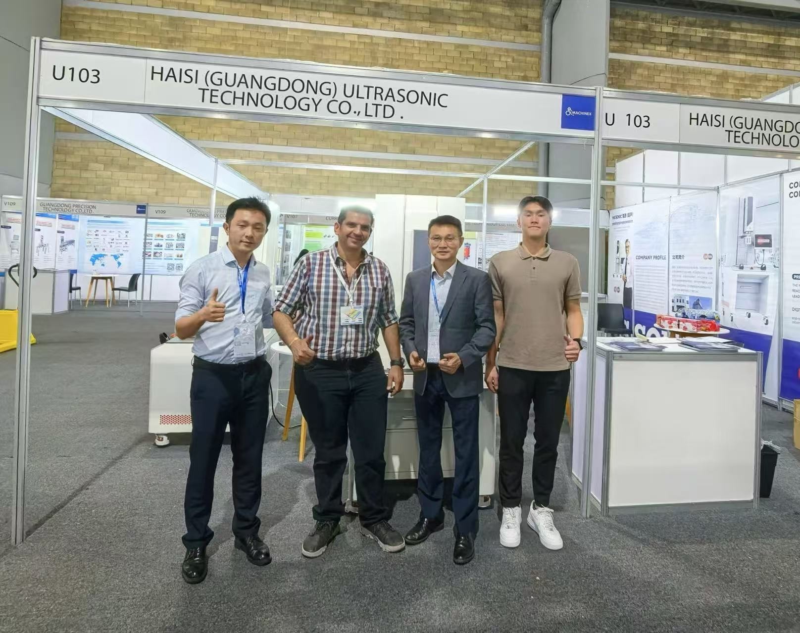 Customers went to Mexico to participate in HSSONIC on-site technical exchanges and deepen cooperation