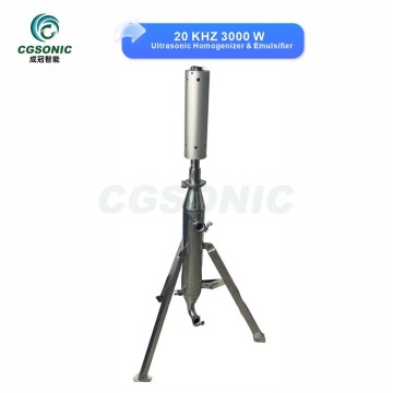 20KHz 3000W Industrial Ultrasonic Homogenizer & Emulsifier
