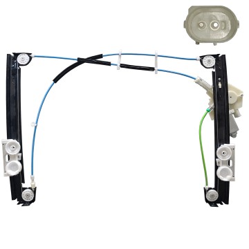 Lève-vitre électrique pour Mini Cooper 2002-2008 2000-2006, côté avant droit 51337039452 (pièce mécanique + moteur (2P))