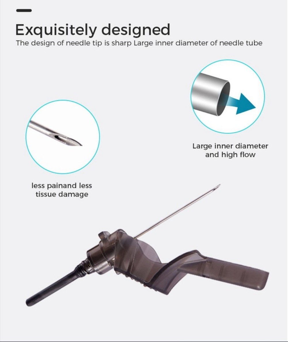 1 Safety pen type blood collection needle