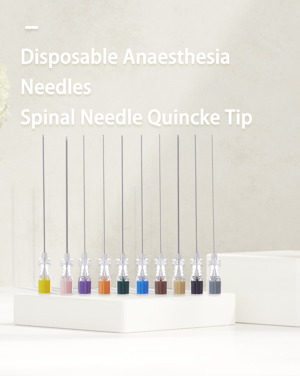 Aiguilles rachidiennes personnalisées Quincke Bevel 18G-27G, usine et  exportateur | Mekon, image size:1200x1503