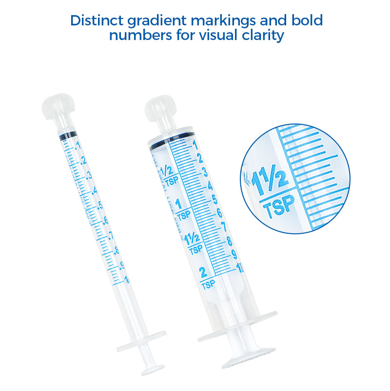 Oral syringe for medication (oral dispensing syringe) (5)