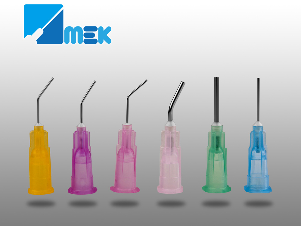Pre-Bent Dispensing Needle Tips