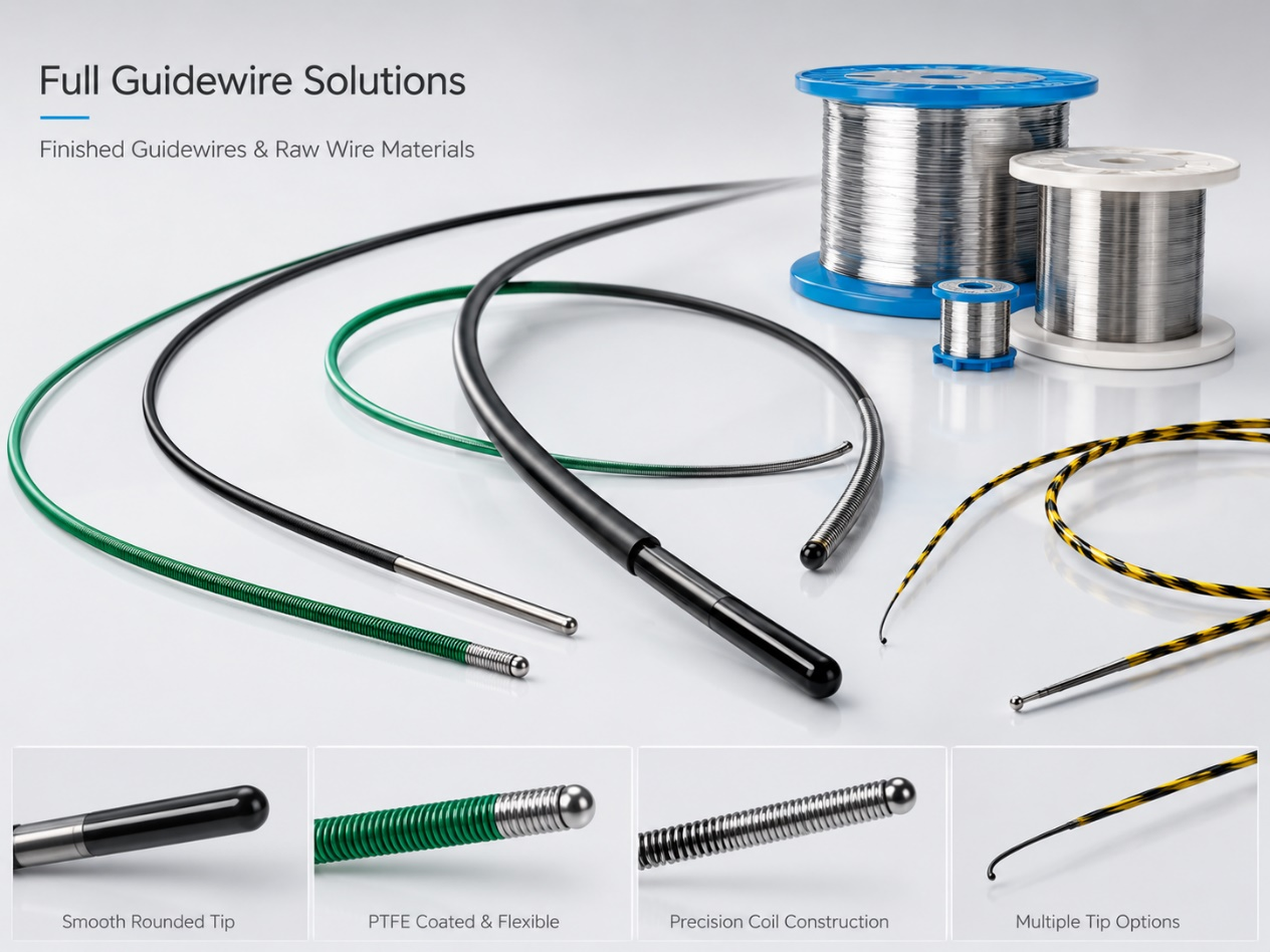 How to Choose a Professional Guidewire Manufacturer for Medical Device OEM/ODM