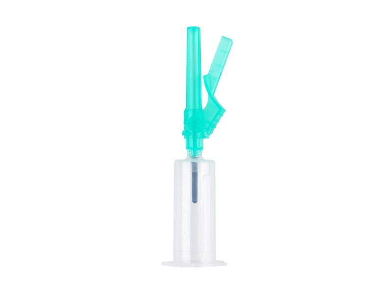 Safety multi-sample blood collection needle