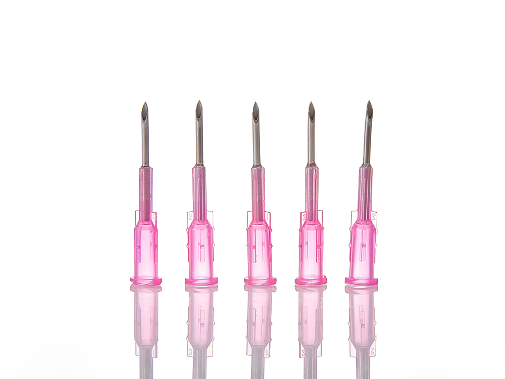 Two-Fer Non-coring Huber point needle