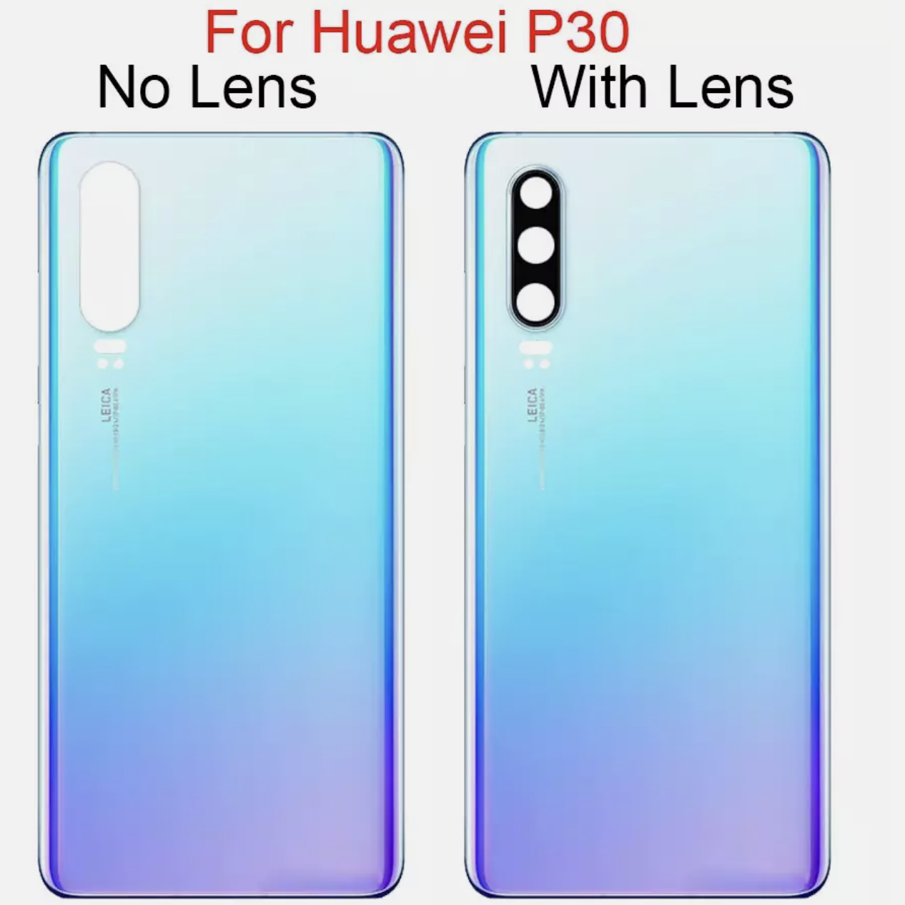 Стекло для Huawei P30 Pro крышка аккумулятора задняя дверь корпус задний корпус замена f